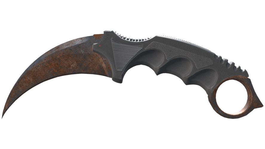 ★ Karambit | Rust Coat (Battle-Scarred)