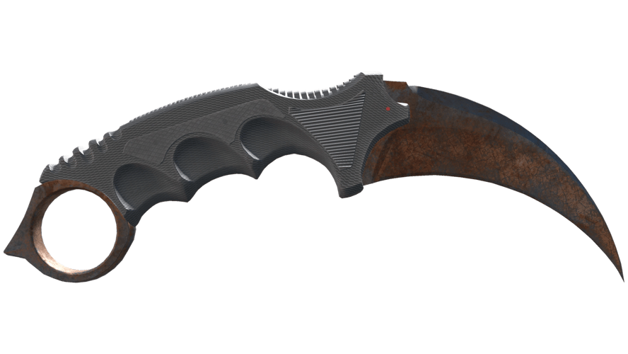 ★ Karambit | Rust Coat (Battle-Scarred)
