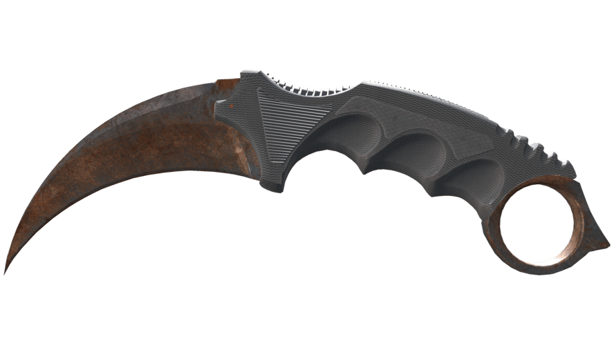 ★ Karambit | Rust Coat (Battle-Scarred)