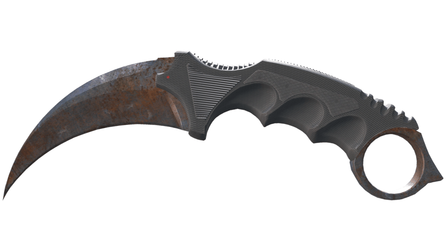 ★ Karambit | Rust Coat (Well-Worn)
