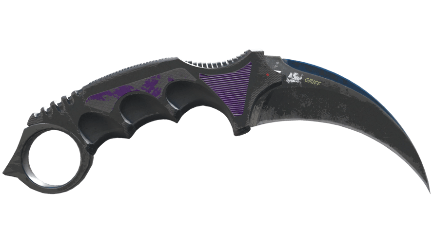 ★ Karambit | Ultraviolet (Battle-Scarred)