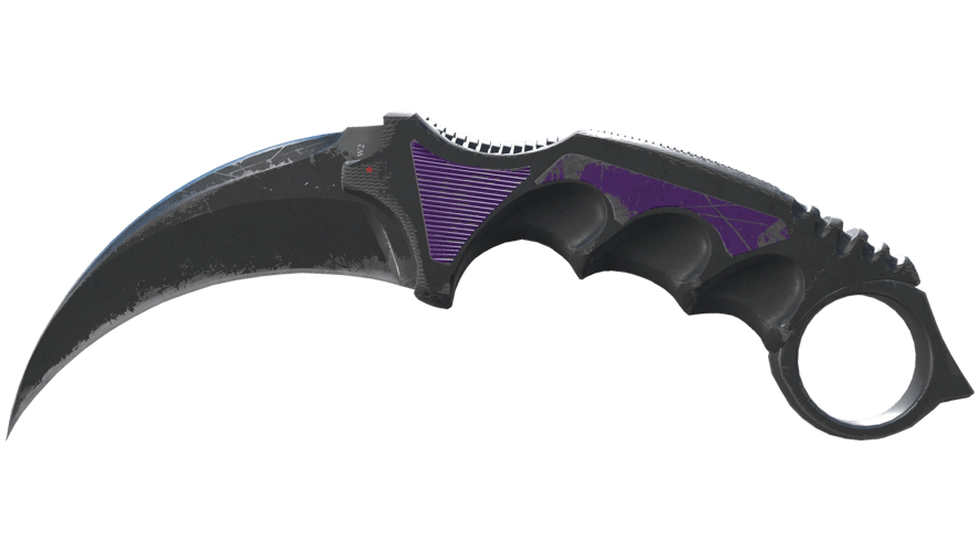 ★ Karambit | Ultraviolet (Battle-Scarred)