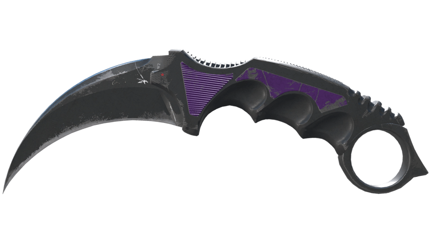 ★ Karambit | Ultraviolet (Battle-Scarred)