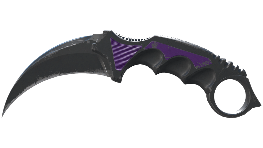 ★ Karambit | Ultraviolet (Well-Worn)