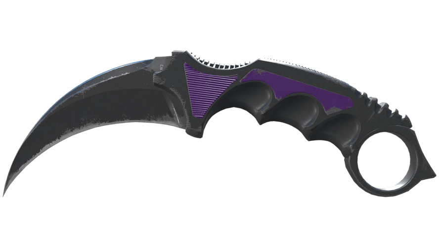 ★ Karambit | Ultraviolet (Well-Worn)