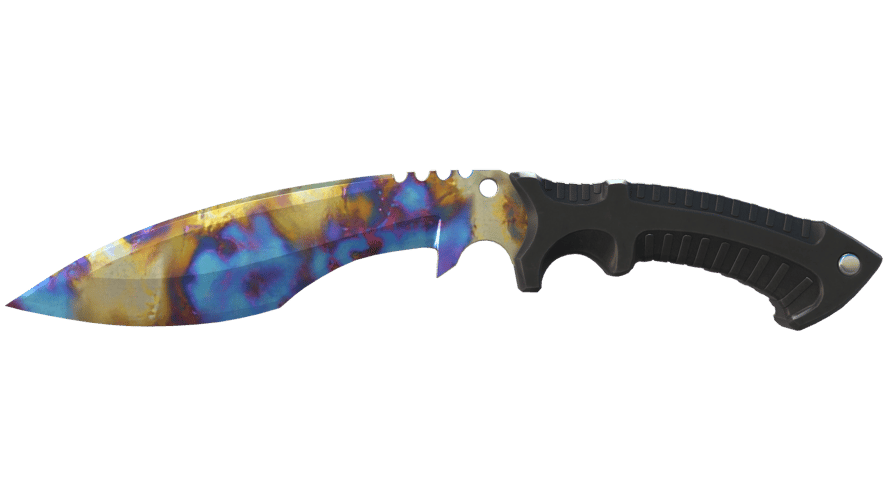 ★ Kukri Knife | Case Hardened (Minimal Wear)