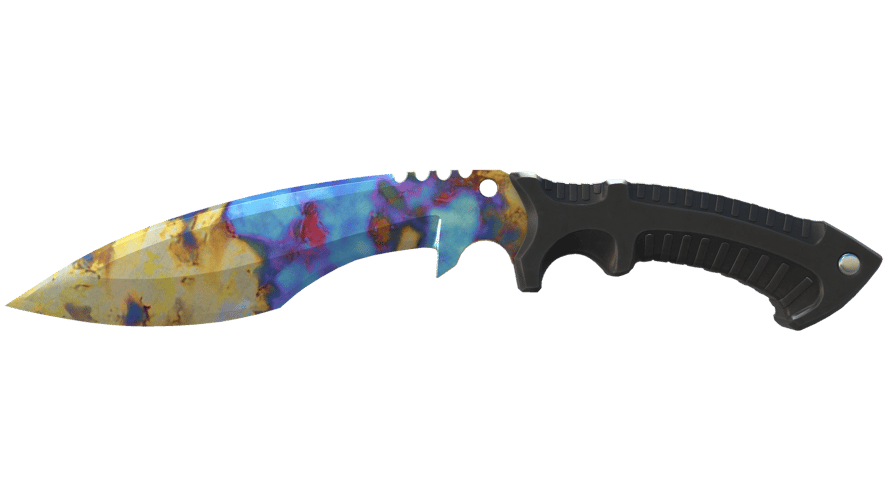 ★ Kukri Knife | Case Hardened (Minimal Wear)