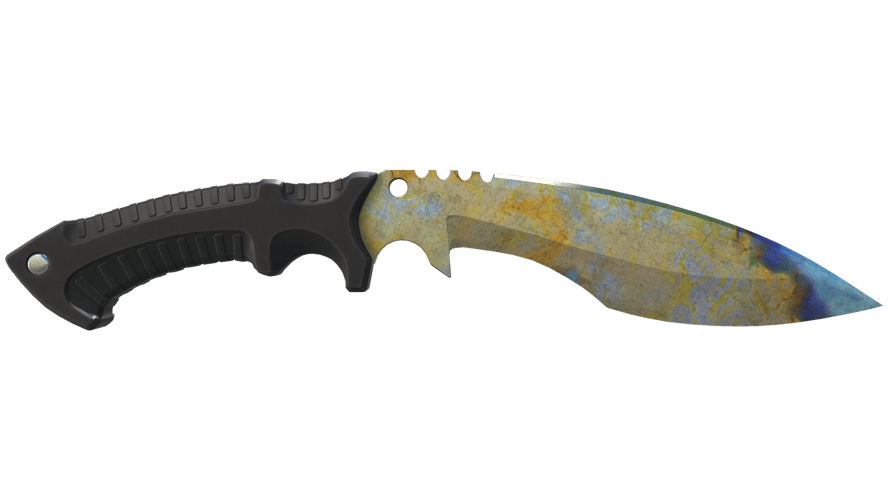 ★ Kukri Knife | Case Hardened (Well-Worn)