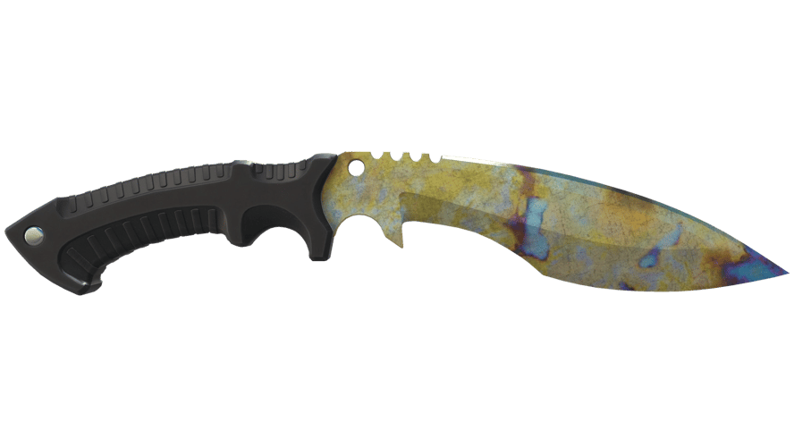 ★ Kukri Knife | Case Hardened (Well-Worn)