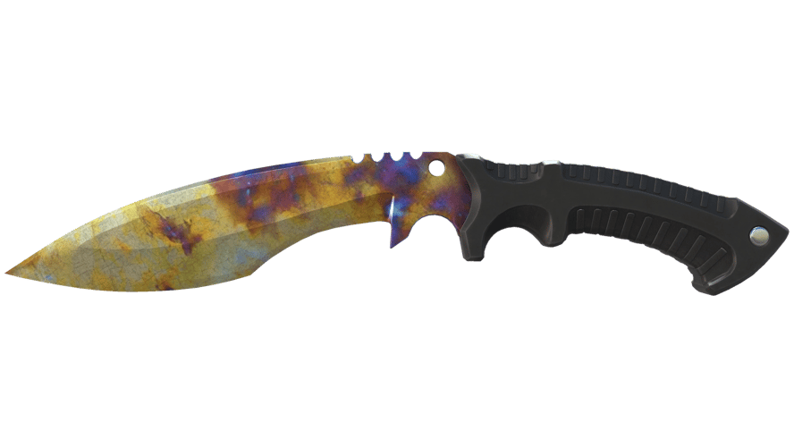 ★ Kukri Knife | Case Hardened (Well-Worn)