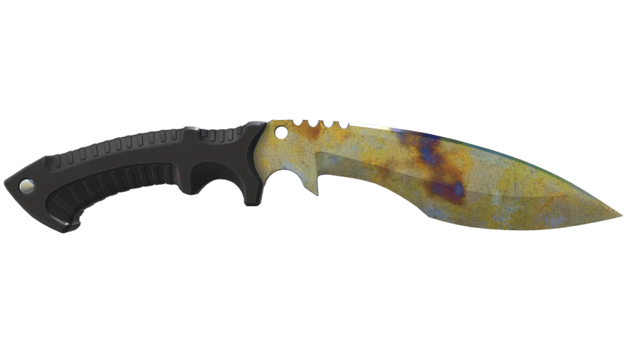 ★ Kukri Knife | Case Hardened (Well-Worn)