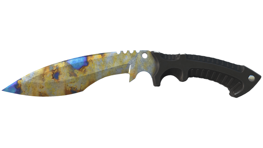 ★ Kukri Knife | Case Hardened (Well-Worn)