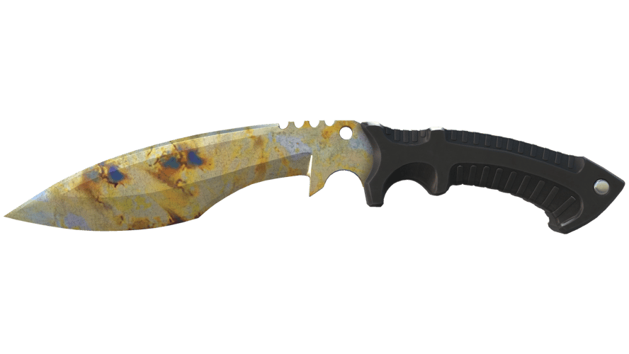 ★ Kukri Knife | Case Hardened (Well-Worn)