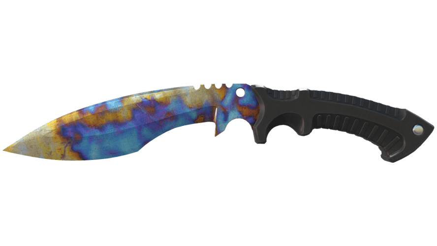 ★ Kukri Knife | Case Hardened (Well-Worn)