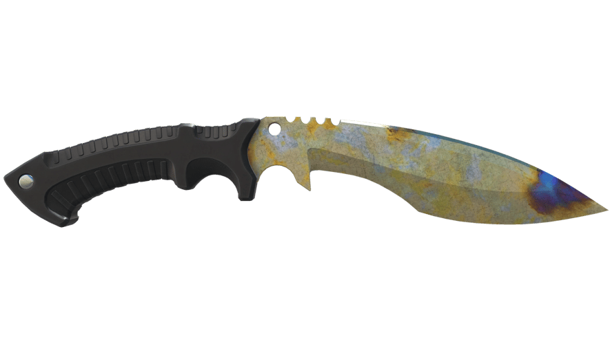 ★ Kukri Knife | Case Hardened (Well-Worn)