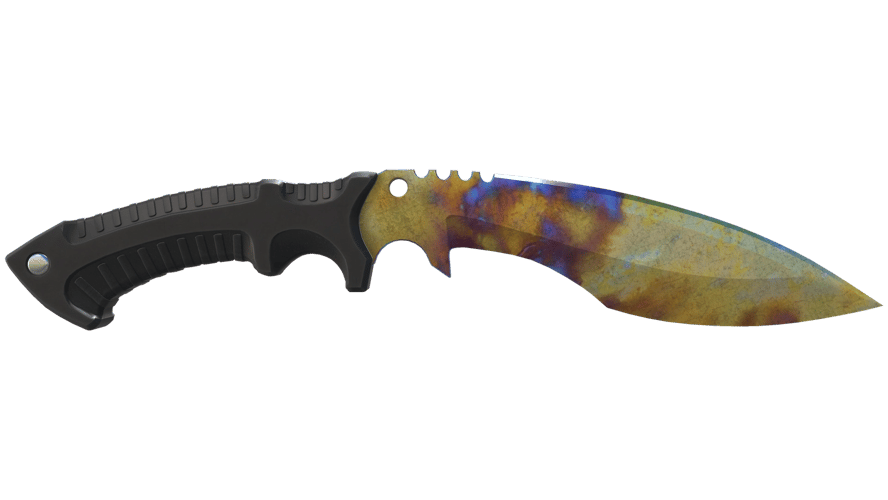 ★ Kukri Knife | Case Hardened (Well-Worn)