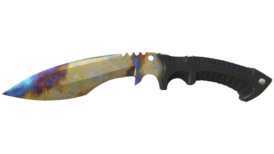 ★ Kukri Knife | Case Hardened (Well-Worn)