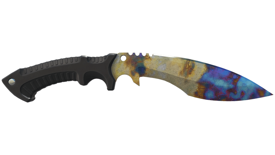 ★ Kukri Knife | Case Hardened (Well-Worn)