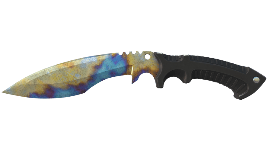 ★ Kukri Knife | Case Hardened (Well-Worn)