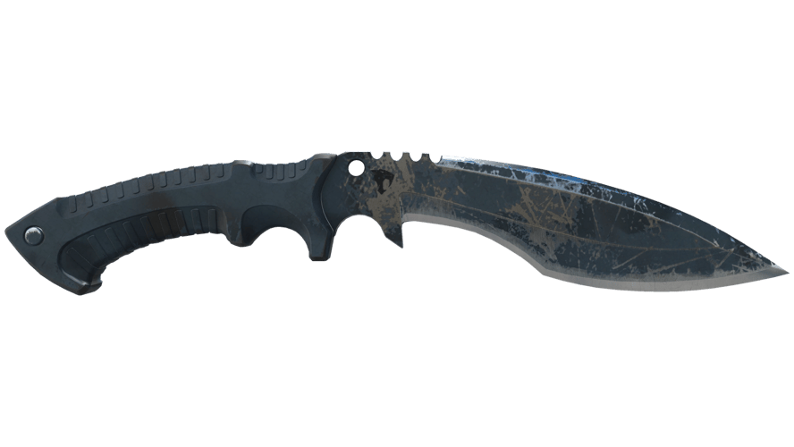 ★ Kukri Knife | Night Stripe (Well-Worn)