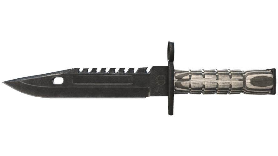 ★ M9 Bayonet | Black Laminate (Field-Tested)