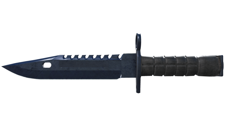 ★ M9 Bayonet | Blue Steel (Battle-Scarred)