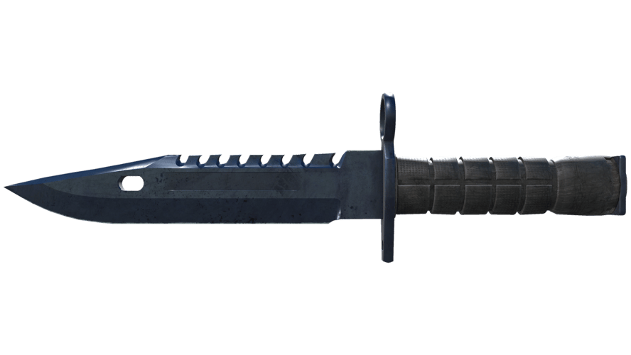 ★ M9 Bayonet | Blue Steel (Battle-Scarred)