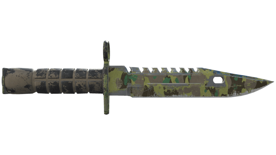 ★ M9 Bayonet | Boreal Forest (Well-Worn)