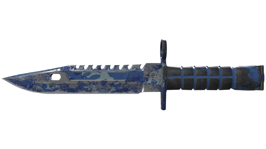 ★ M9 Bayonet | Bright Water (Battle-Scarred)