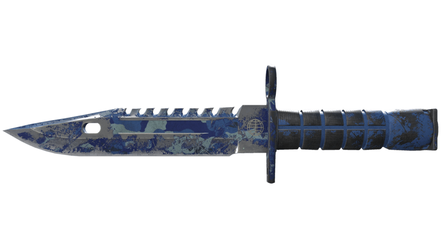 ★ M9 Bayonet | Bright Water (Battle-Scarred)