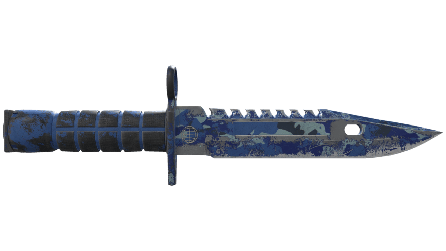 ★ M9 Bayonet | Bright Water (Battle-Scarred)