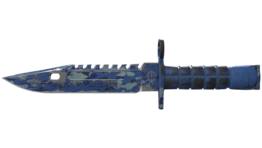★ M9 Bayonet | Bright Water (Well-Worn)