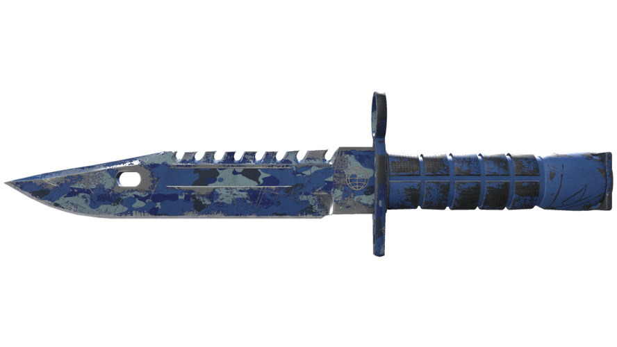 ★ M9 Bayonet | Bright Water (Well-Worn)