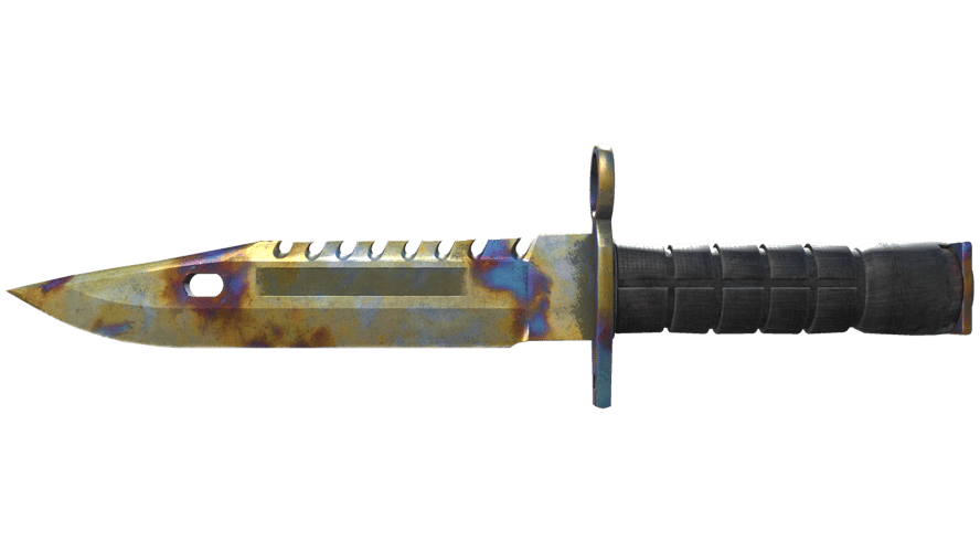 ★ M9 Bayonet | Case Hardened (Battle-Scarred)
