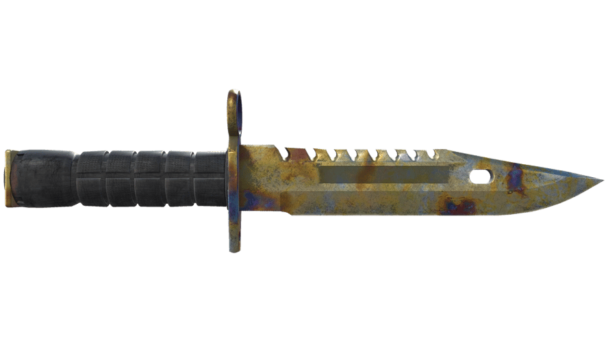 ★ M9 Bayonet | Case Hardened (Battle-Scarred)
