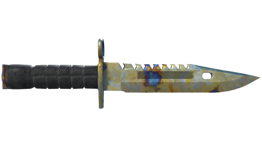 ★ M9 Bayonet | Case Hardened (Battle-Scarred)