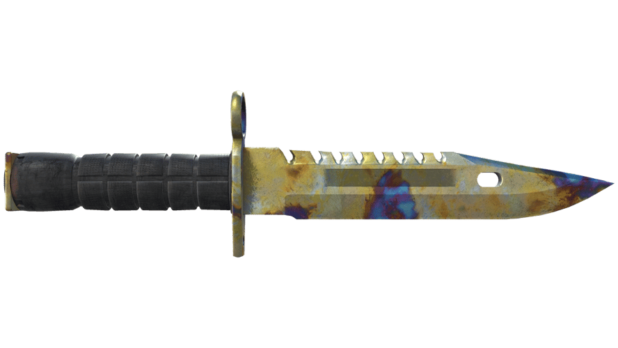 ★ M9 Bayonet | Case Hardened (Well-Worn)