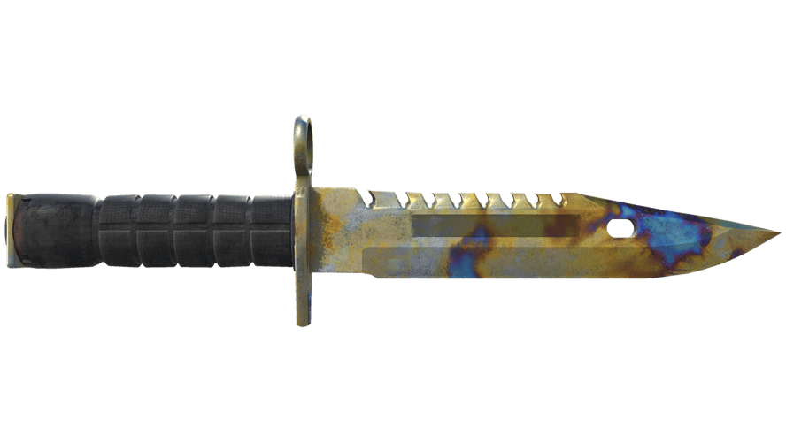 ★ M9 Bayonet | Case Hardened (Well-Worn)