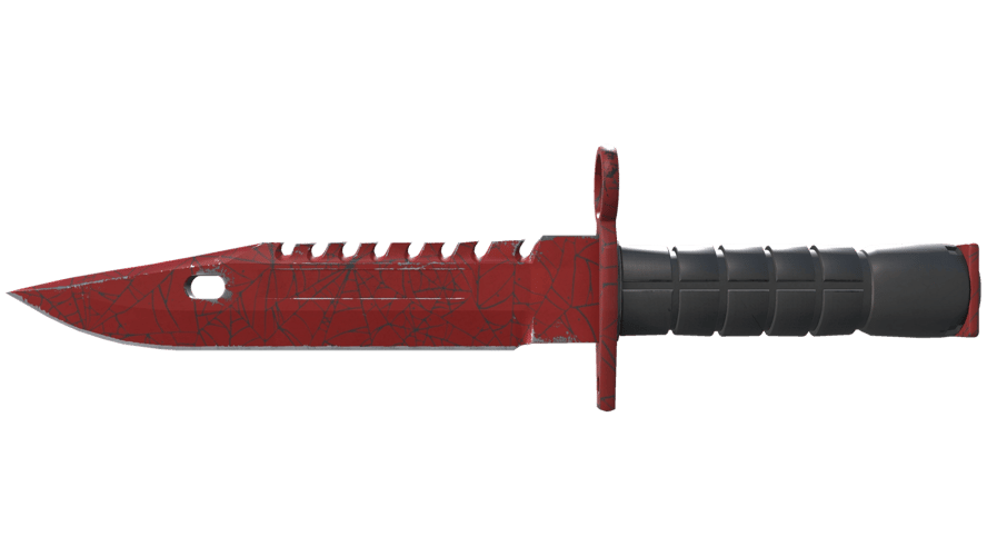 ★ M9 Bayonet | Crimson Web (Minimal Wear)