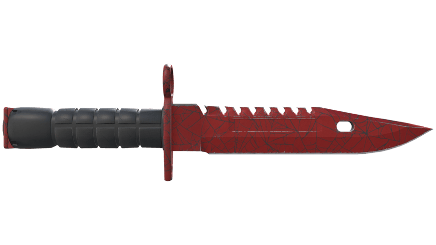 ★ M9 Bayonet | Crimson Web (Minimal Wear)
