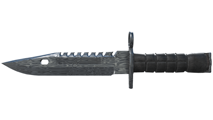 ★ M9 Bayonet | Damascus Steel (Battle-Scarred)