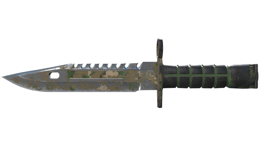 ★ M9 Bayonet | Forest DDPAT (Battle-Scarred)