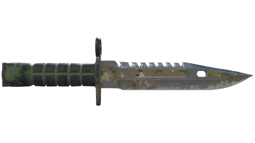 ★ M9 Bayonet | Forest DDPAT (Battle-Scarred)