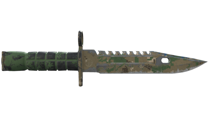 ★ M9 Bayonet | Forest DDPAT (Well-Worn)