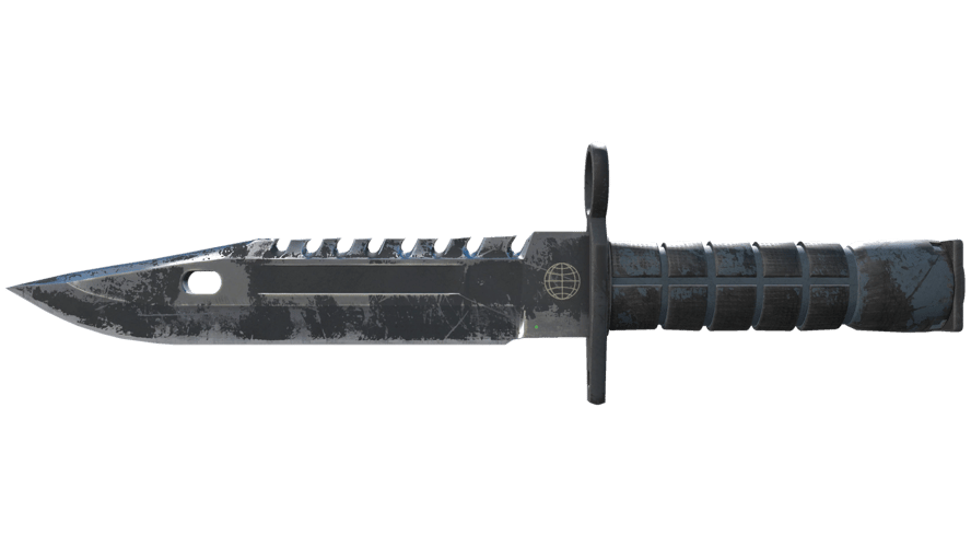 ★ M9 Bayonet | Night (Battle-Scarred)