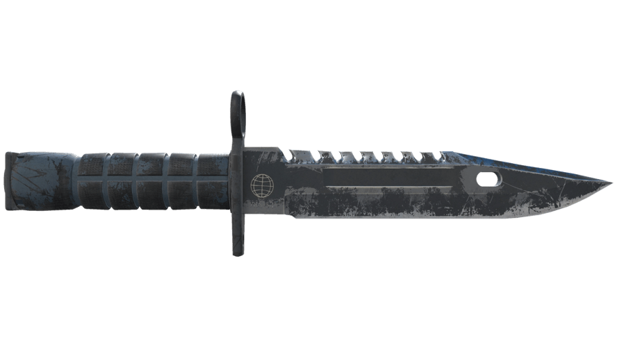 ★ M9 Bayonet | Night (Battle-Scarred)