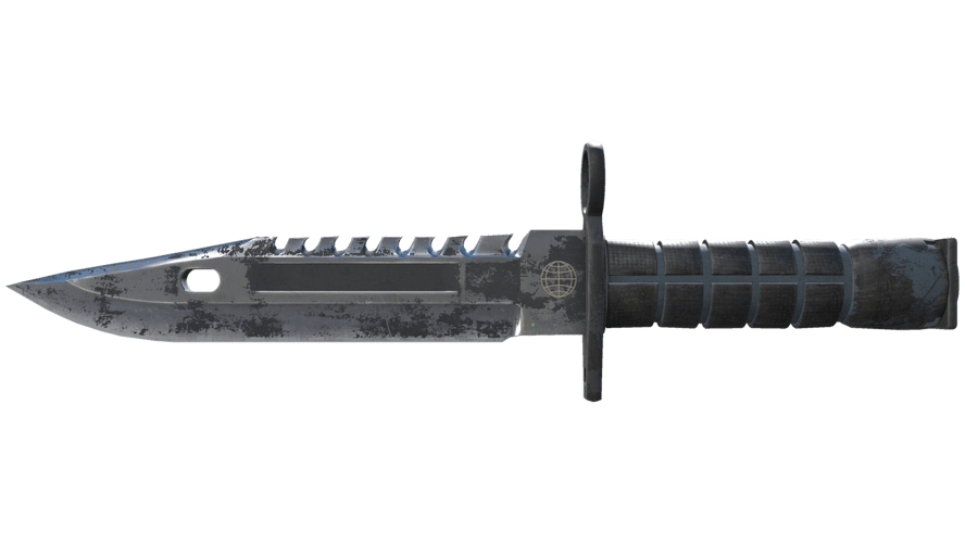 ★ M9 Bayonet | Night (Battle-Scarred)