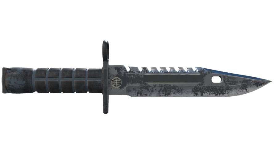 ★ M9 Bayonet | Night (Battle-Scarred)