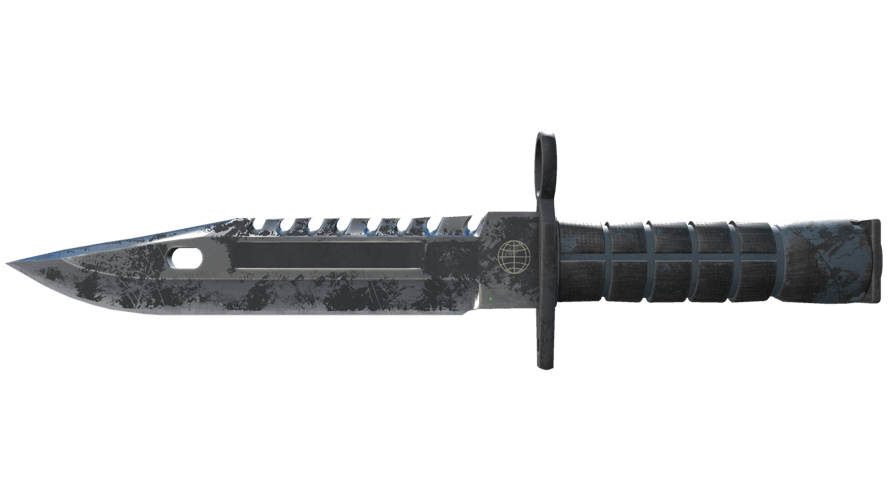 ★ M9 Bayonet | Night (Battle-Scarred)