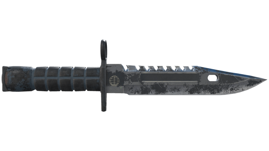 ★ M9 Bayonet | Night (Battle-Scarred)